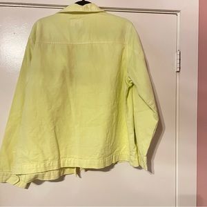 Universal Thread lime color, long sleeve shacket